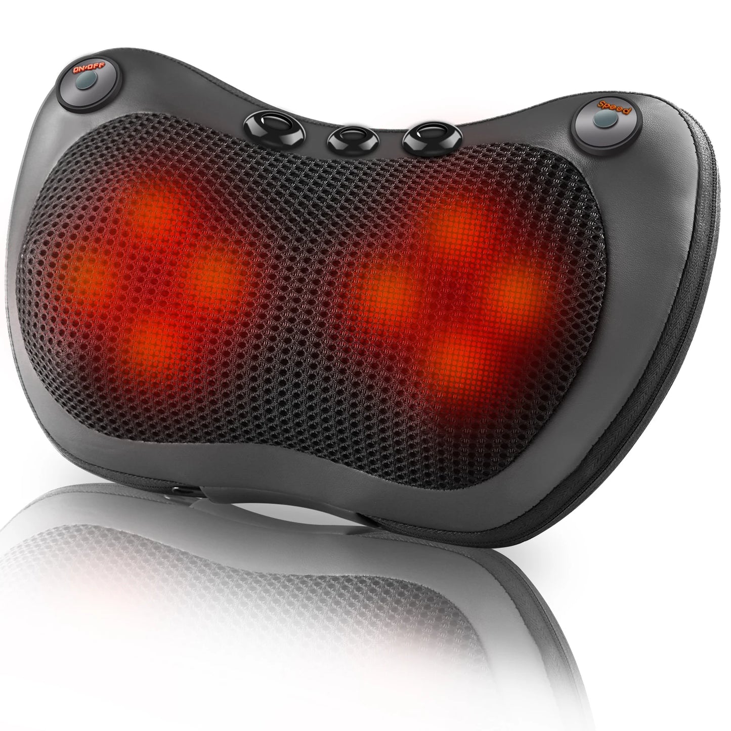 Head Neck Shoulder Back Massage Pillows Kneading Infrared therapy shiatsu relaxation pillow massager
